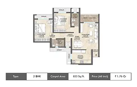 1 BHK Smart